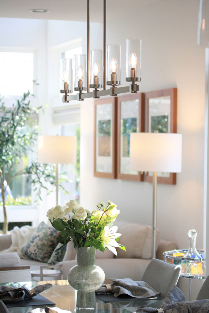 Picture of a new construction dining/living room in Ballard, Seattle.