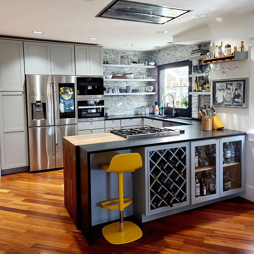 Picture of a kitchen remodel in Phinney Ridge, Seattle.